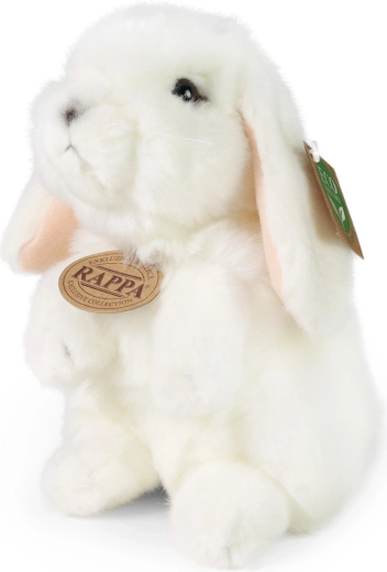 Plyšový králík bílý 18 cm Eco-Friendly