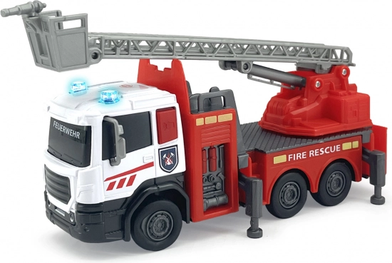 Hasičské auto se světlem a zvukem 17 cm