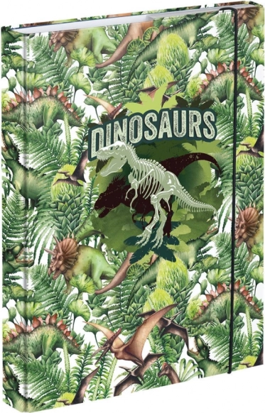 Desky na školní sešity A5 BAAGL Dinosaur