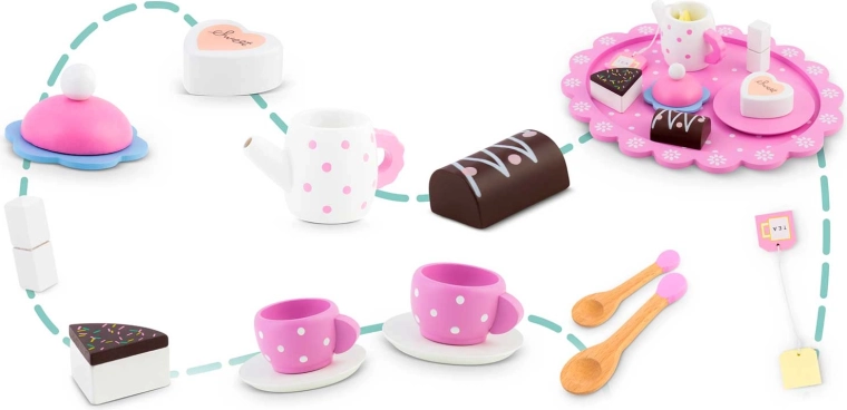 Kompletní výbava pro čajový dýchánek