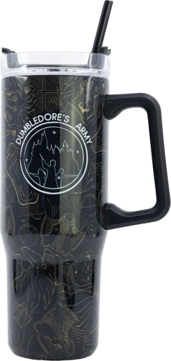 Izolovaný XL cestovní termohrnek z nerezové oceli Harry Potter Golden Magic 940 ml - 1 kus