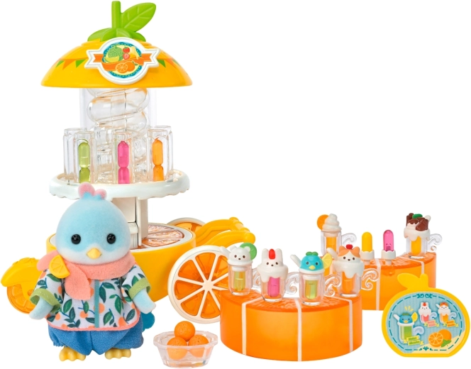 Citrusový stánek s nápoji – Sylvanian Families