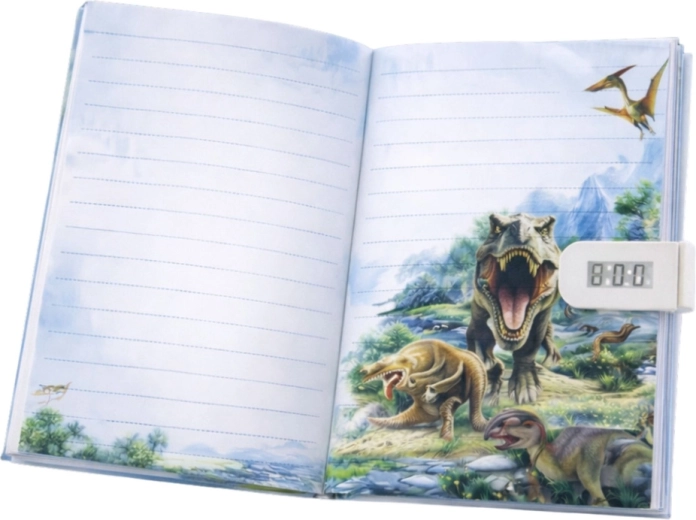 Barevné stránky s dinosaury
