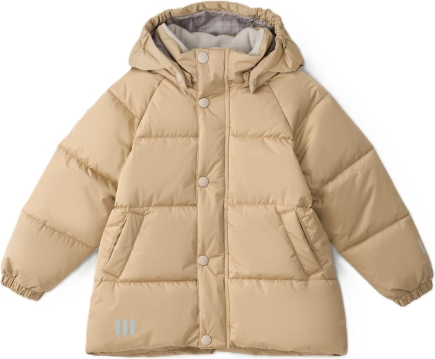 LEOKID zimní prošívaná bunda Leni Lark Beige, velikost 122
