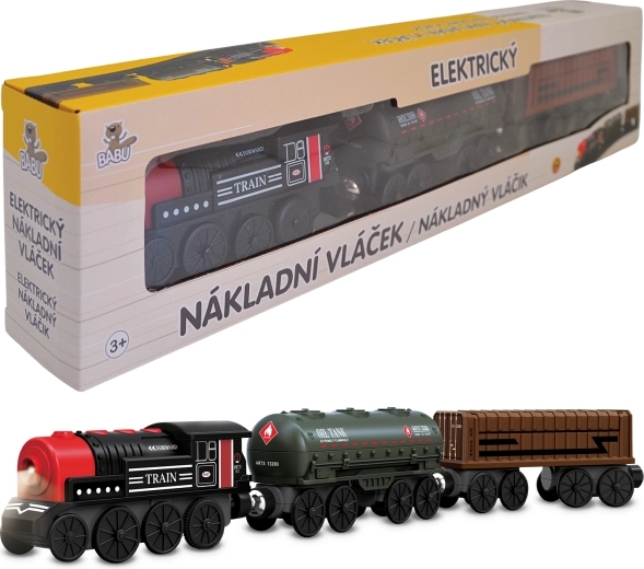 BABU elektrický nákladní vláček - 3 ks