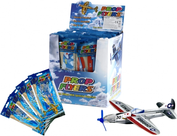 Házecí polystyrénová letadla - dvojbalení