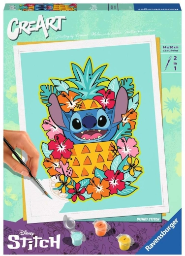 Ravensburger CreArt malování podle čísel Disney Stitch - 1 kus