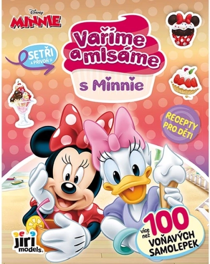 Disney Minnie – vaříme a mlsáme (samolepková knížka)