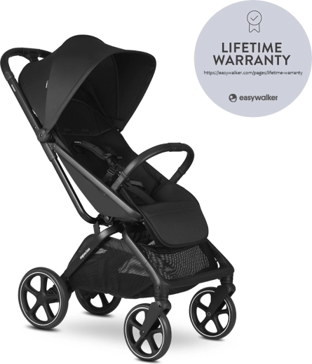 Easywalker sportovní kočárek Rockey L – Černá