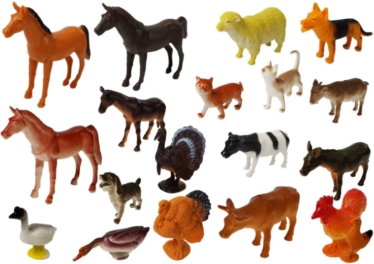 Realistická farma plná zvířat