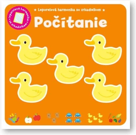 Leporelo harmonika se zrcátkem – počítání