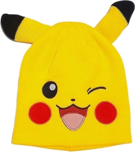 Dětská čepice Pokémon žlutá