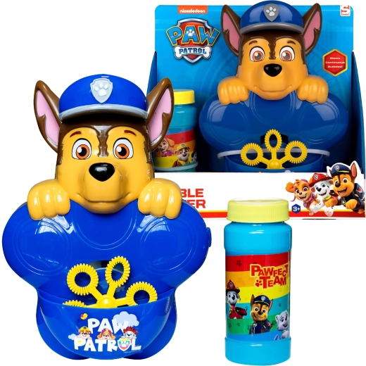 Bublinkovač s tekutinou PAW PATROL Chase, 100 ml