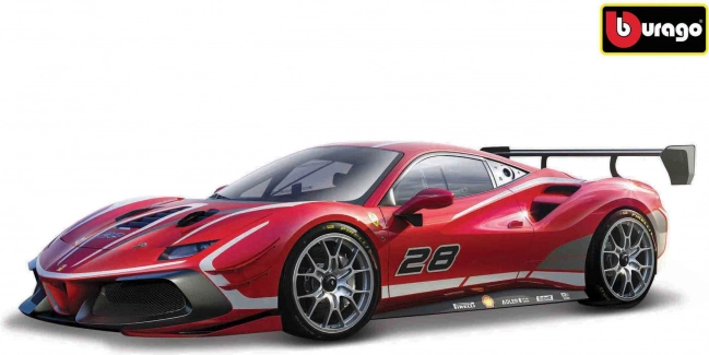 Bburago Ferrari 488 Challenge Evo 2020 v dekorativním boxu 1:43