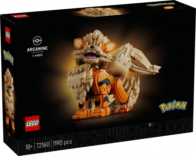 Stavebnice LEGO Pokémon Arcanine pro dospělé