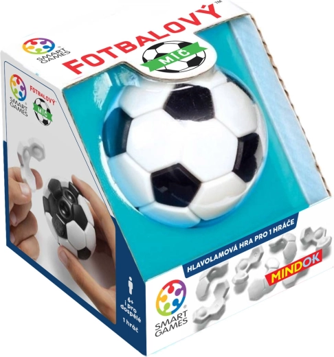 MINDOK Smart Games Fotbalový míč – 3D hlavolam pro jednoho hráče