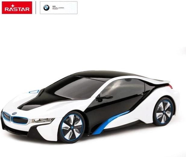 Rastar BMW i8 RC auto na dálkové ovládání 1:24 bílé