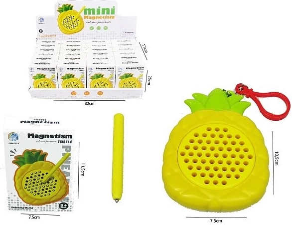 Magnetická kreslicí tabulka ananas Hipo