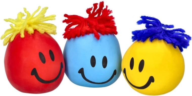 Antistresové míčky s úsměvem Goki