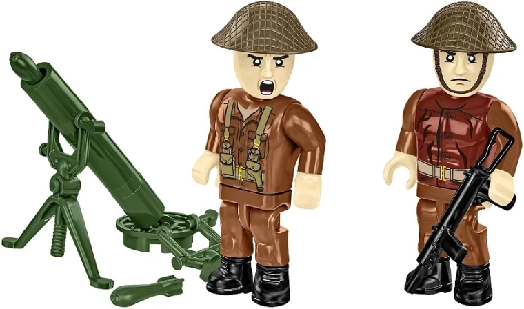 Těžké zbraně: kulomet a minomet