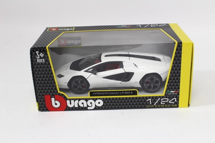 Bburago Lamborghini Countach LPI 800-4 bílé 1:24