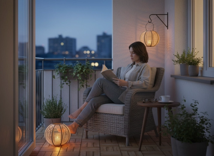 Ideální pro balkony a menší prostory