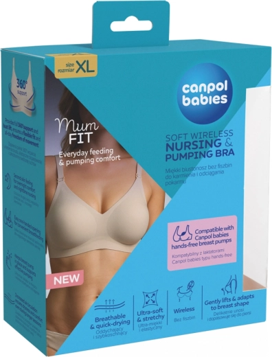 Canpol babies MumFIT podprsenka na kojení a odsávání mléka XL