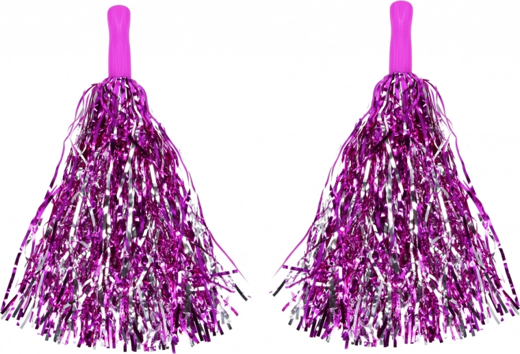 Zářivé metalické třásně