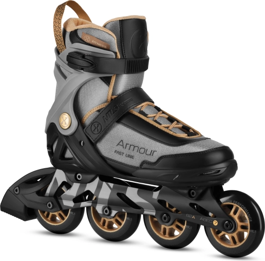 Inline brusle NILS Extreme Armour – Šedá