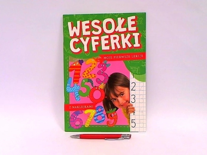 Wesołe cyferki – matematika pro předškoláky s nálepkami
