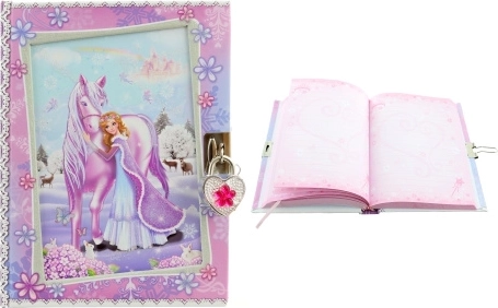 Zápisník s jednorožcem na zámek