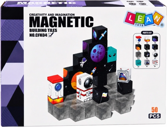 Magnetické spojování pro rychlé stavění 2D i 3D