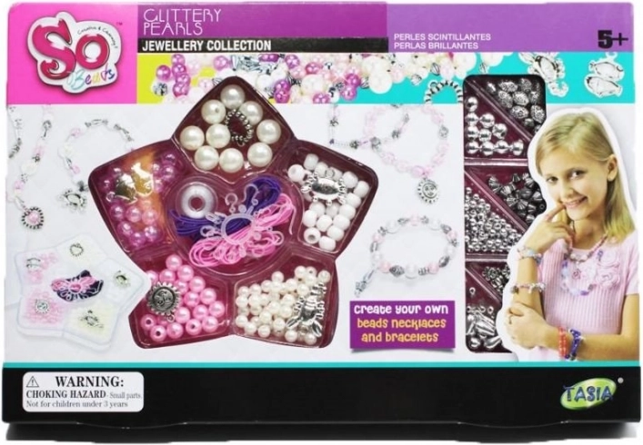 Sada na výrobu šperků SO BEADS – perlové náramky a náhrdelníky