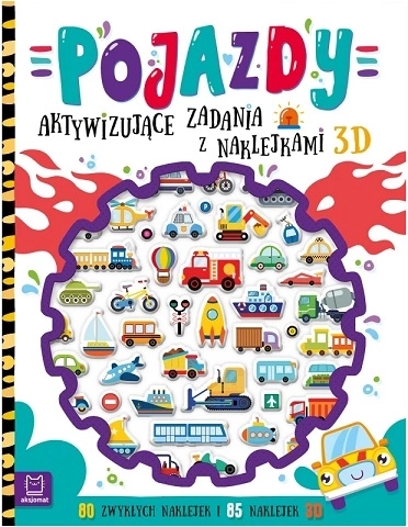 Pojazdy – aktivní úkoly s 3D samolepkami