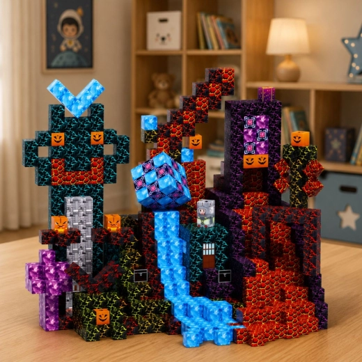 Silné magnety pro stabilní 3D stavby