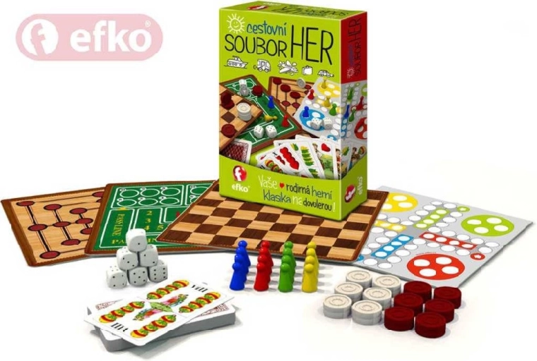 EFKO cestovní sada 6 společenských her