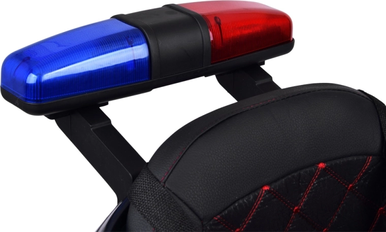 Policejní efekty: majáky, siréna a světla