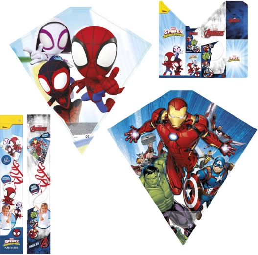 Marvel létající drak Spidey/Avengers 59 × 56 cm - 1 kus
