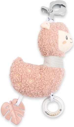 Edukační plyšová hračka s klipem New Baby Lama