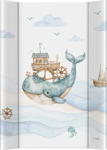 Ceba Baby přebalovací podložka s pevnou deskou 50 × 70 cm ocean adventure
