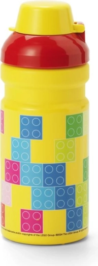 Lego láhev na pití červená/žlutá 390 ml