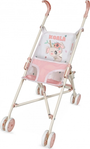 Skládací kočárek pro panenky koala 56 cm