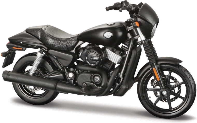 Maisto Harley-Davidson Street 750 černý motocykl 1:18
