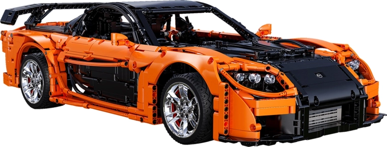 RC ovládání 2,4 GHz s dosahem přes 25 m