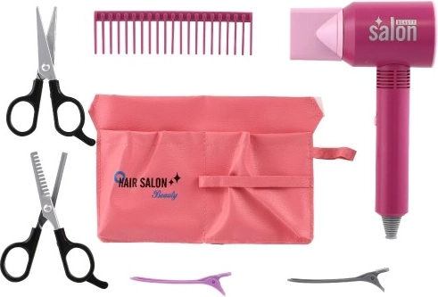 Bohatá sada kadeřnických doplňků