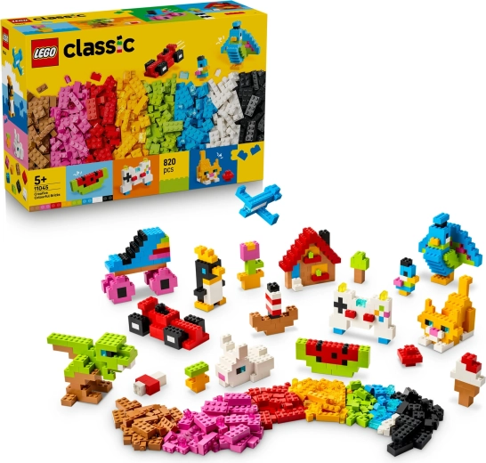 LEGO classic kreativní barevné kostky