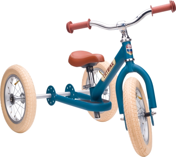 Trybike modré dětské odrážedlo 2v1 (tříkolka a dvoukolka)
