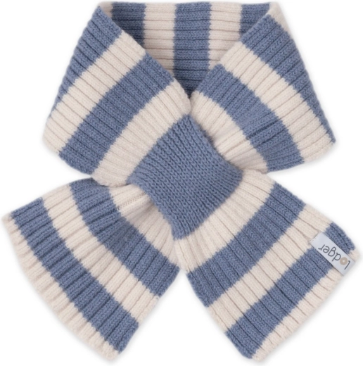 Lodger dětská merino šála stripe stone