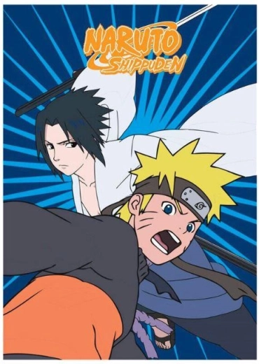 Flísová deka Naruto