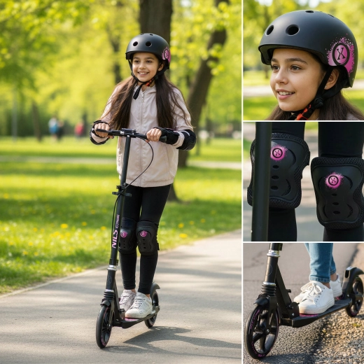 Velká 200mm kola a ložiska ABEC‑11